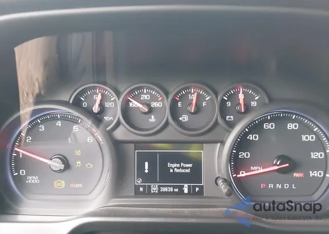 2019 Chevrolet Silverado 1500 Custom Trail Boss z USA, uszkodzony, nr VIN 1GCPYCEH8KZ381795